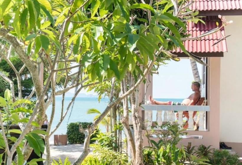 펜션 Room In Lodge  Where The Colour Of Midnight And Sunrise Combined At Koh Phangan