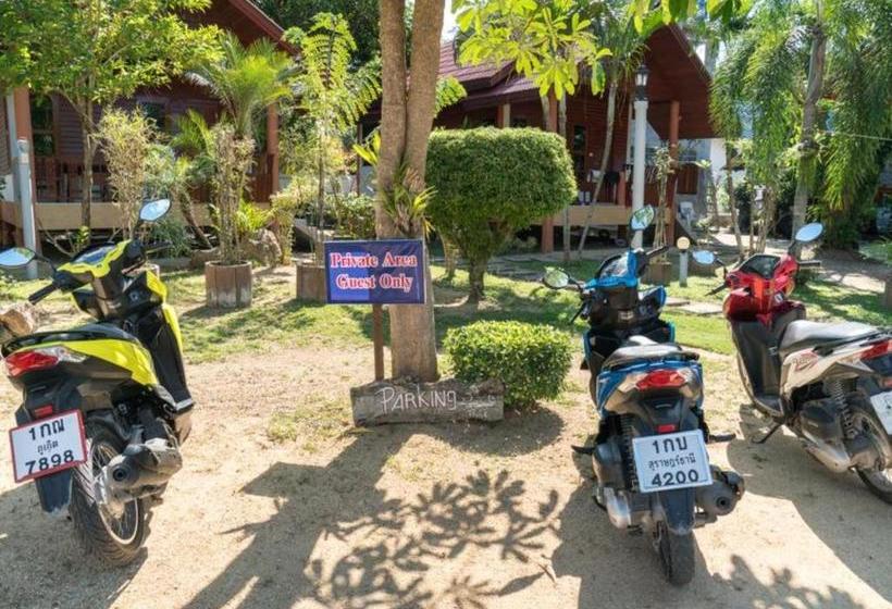 펜션 Room In Lodge  Where The Colour Of Midnight And Sunrise Combined At Koh Phangan