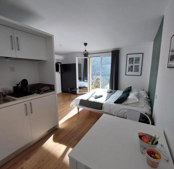 مبيت وإفطار Résidence E Cime Asco Locations De Studios Meublés