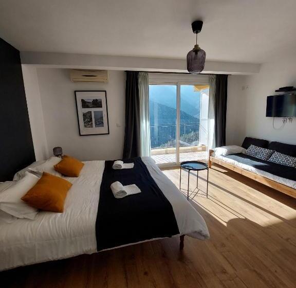 مبيت وإفطار Résidence E Cime Asco Locations De Studios Meublés