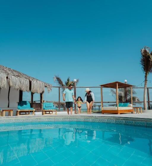 호텔 El Refugio De Vichayito