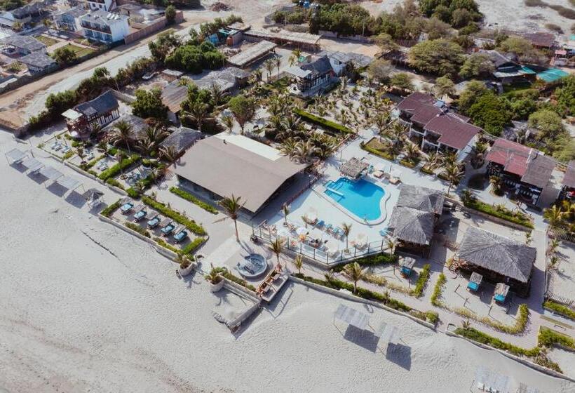 호텔 El Refugio De Vichayito