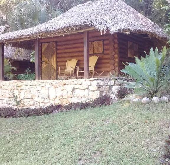 بنسيون Cabañas Sierraverde Huasteca Potosina