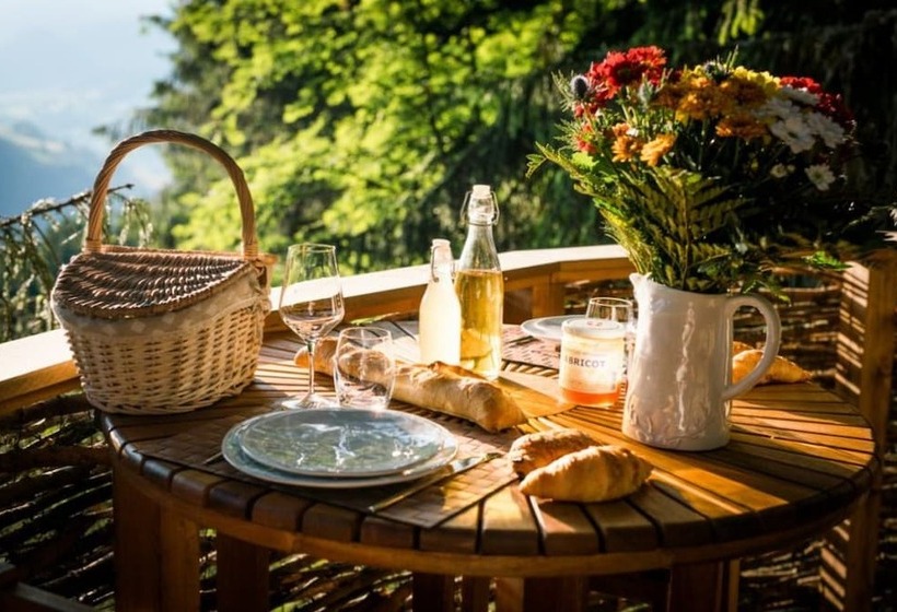 فندق Cabane Entre Terre Et Ciel