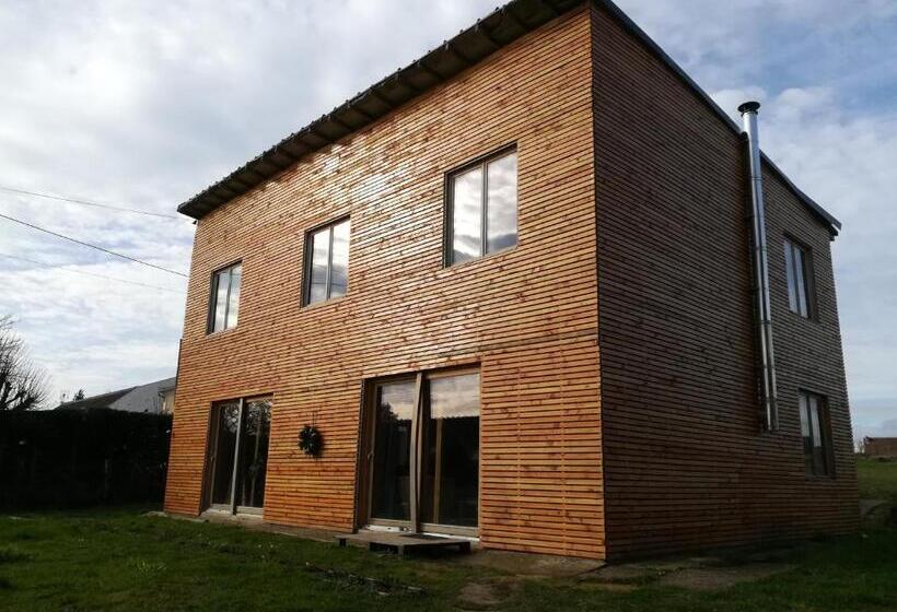 بنسيون Maison Ecologique En Paille