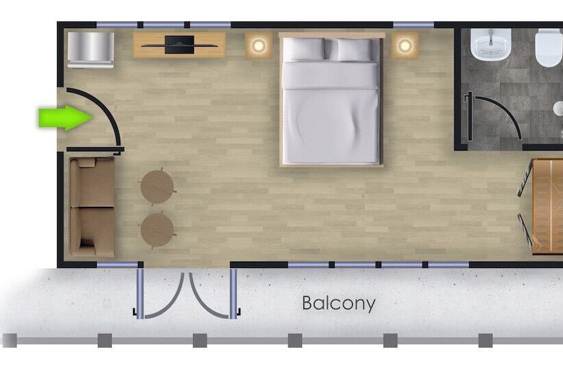 بنسيون Tonmai Suites