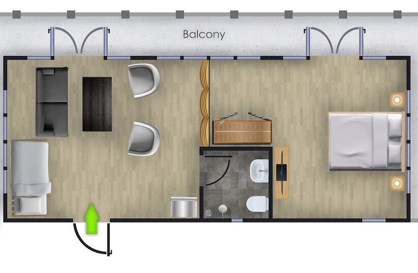 بنسيون Tonmai Suites