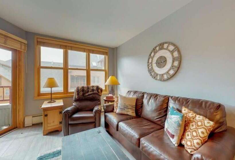 ホテル 1 Bedroom Mountain Condo In River Run Village With Beautiful Mountain Views And Walking Distance To