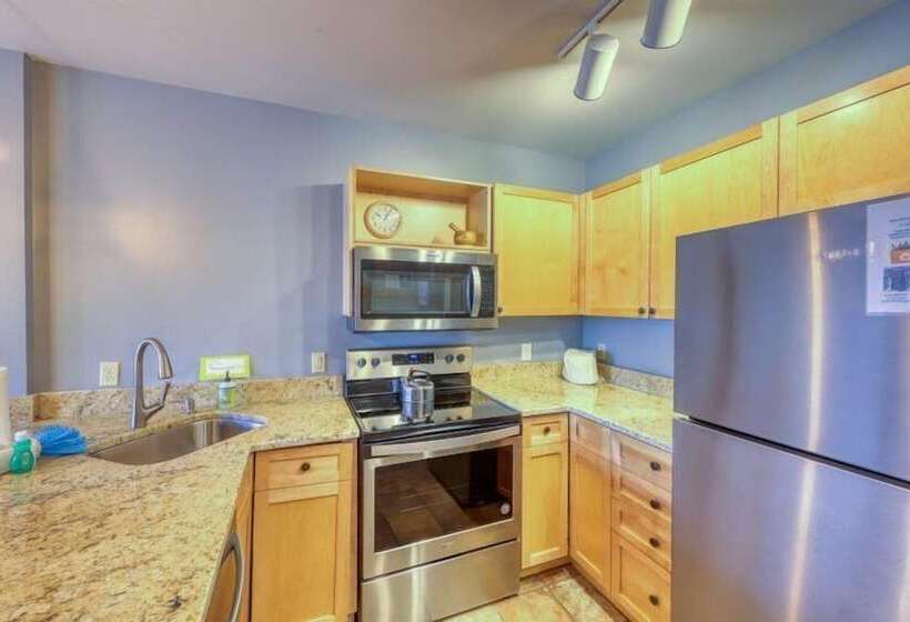 ホテル 1 Bedroom Mountain Condo In River Run Village With Beautiful Mountain Views And Walking Distance To