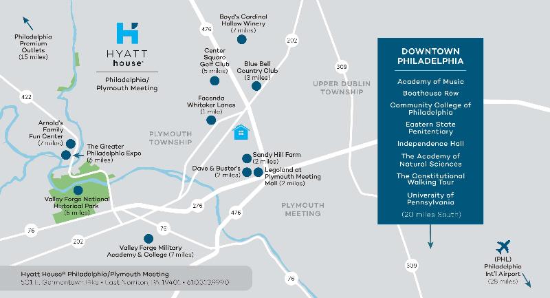 Отель Hyatt House Philadelphia/plymouth Meeting