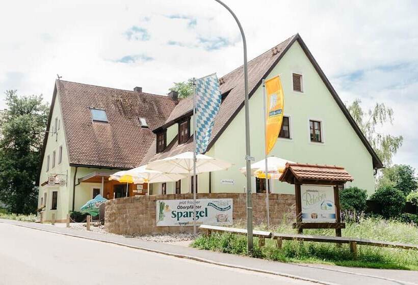 فندق صغير Gasthof Schloßbräu Lintach