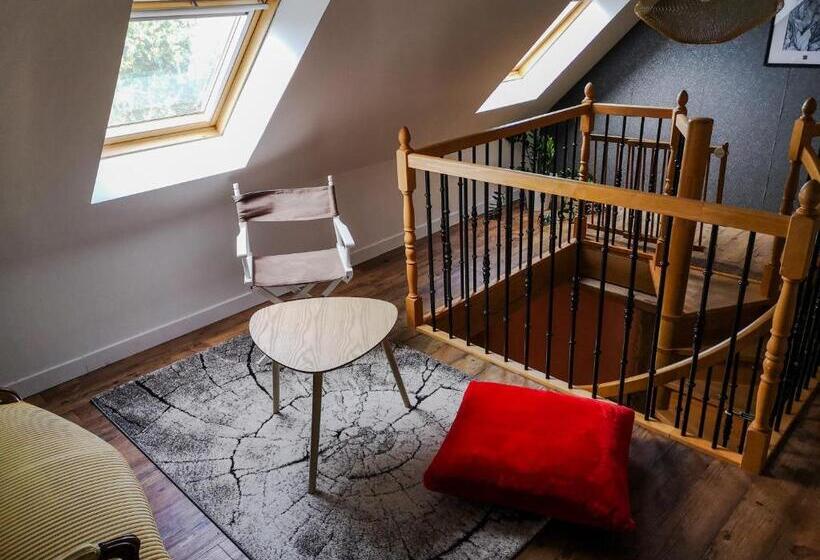 مبيت وإفطار Le Domaine De Coat Rogan L Espace Familial