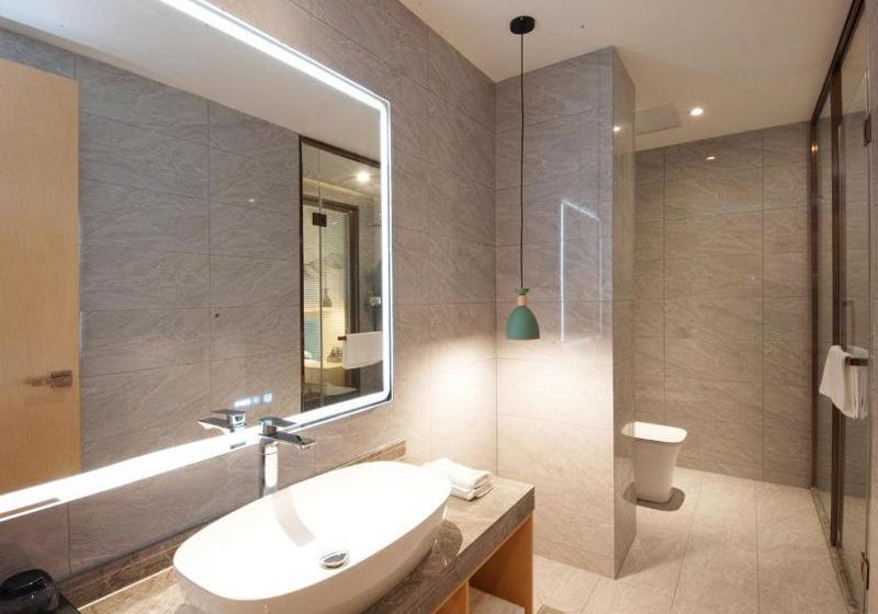 בית מלון כפרי Greentree Eastern Bengbu Huanyuan Bus Station Jingshan Townhall