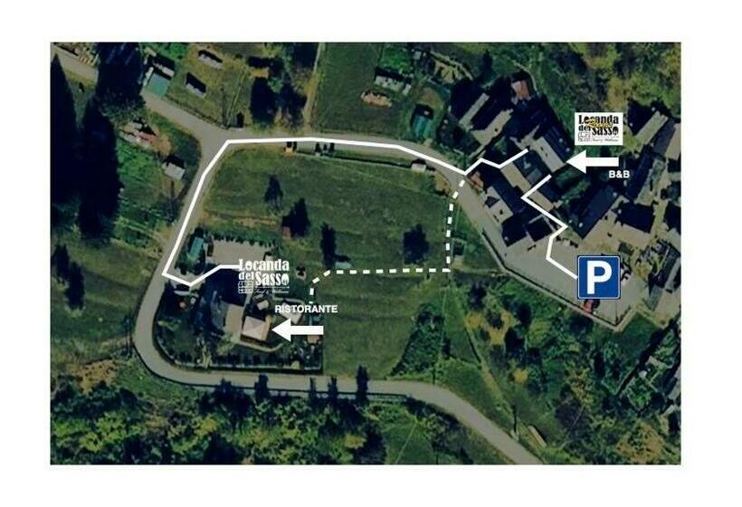 بنسيون Locanda Del Sasso Rooms