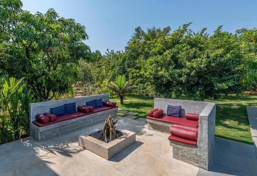 פנסיון Saffronstays Casa Manga, Karjat   Pet Friendly Pool Villa Near Nd S Film World And Saltt