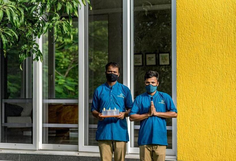 פנסיון Saffronstays Casa Manga, Karjat   Pet Friendly Pool Villa Near Nd S Film World And Saltt