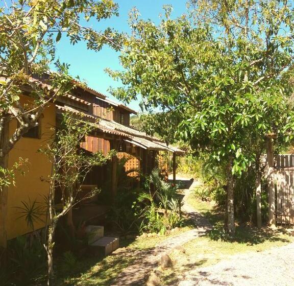 ペンション Recanto Das Bromélias Chalés