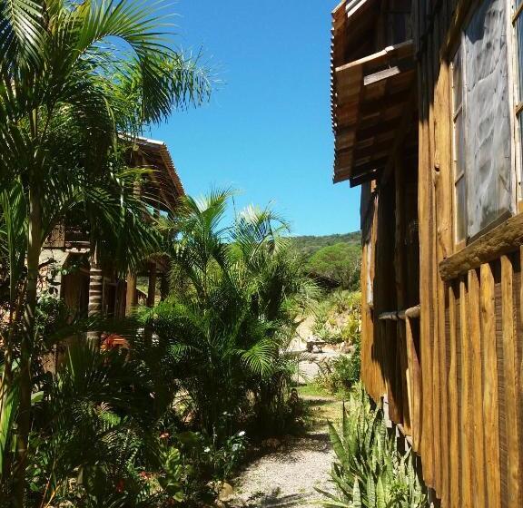 ペンション Recanto Das Bromélias Chalés