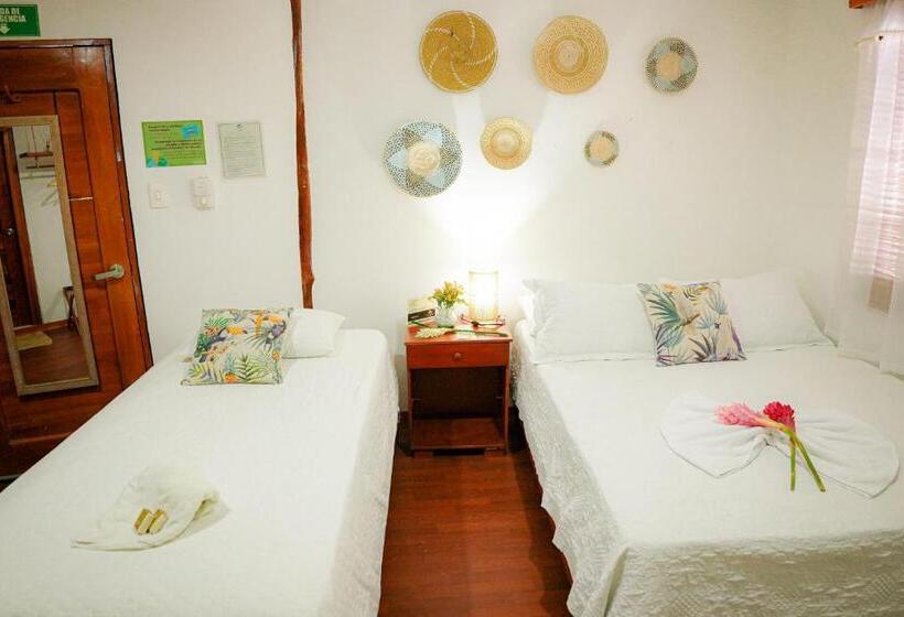 هاستل Ecohotel Yachay Tayrona Dentro Del Parque Tayrona