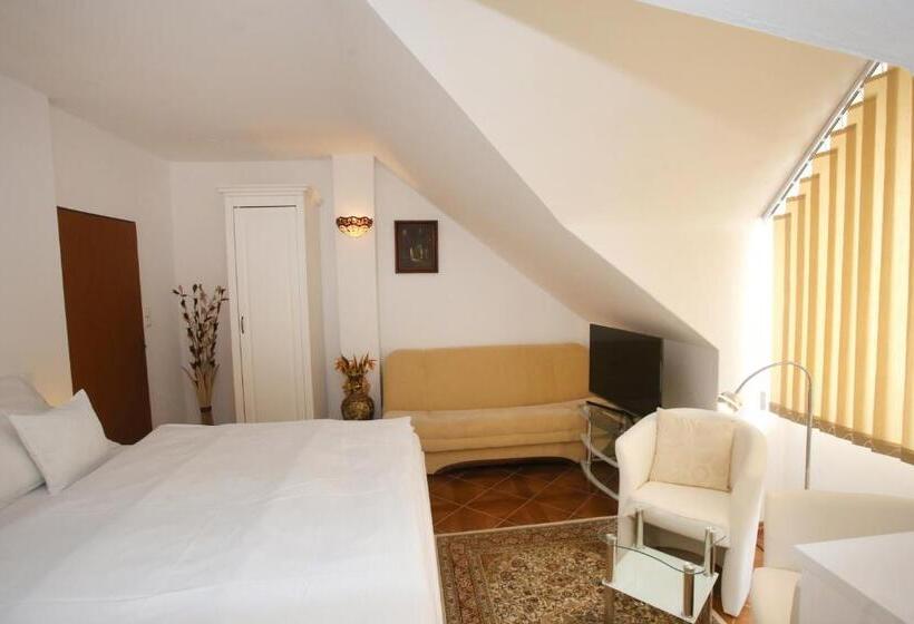 הוסטל Restaurant Penzion U Buchlovskeho Zamku