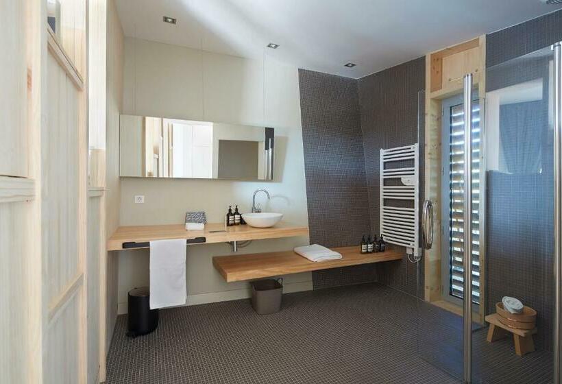 فندق Les échasses Golf & Surf Eco Lodge