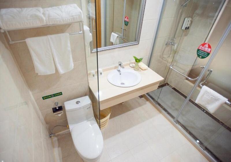 בית מלון כפרי Greentree Alliance Zhejiang Huzhou Changxing Zhebei Business Square