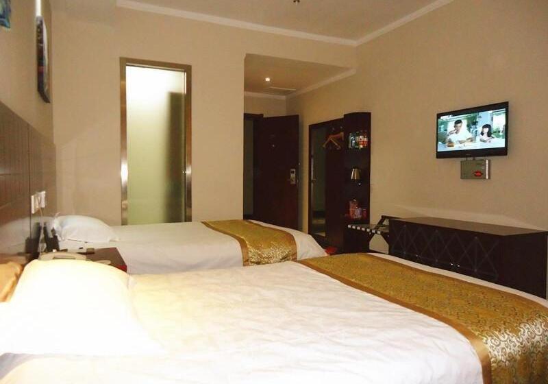 בית מלון כפרי Greentree Inn Henan Shangqiu Yongcheng Ouya Road Business