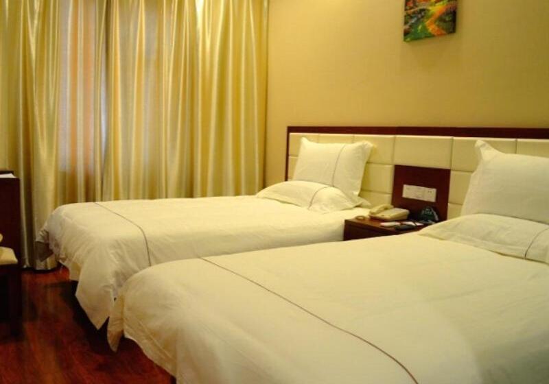 Отель Greentree Inn Shanxi Luliang Fengshan Road Central Park Express