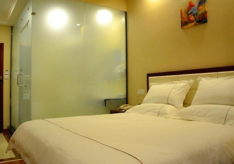 Отель Greentree Inn Shanxi Luliang Fengshan Road Central Park Express