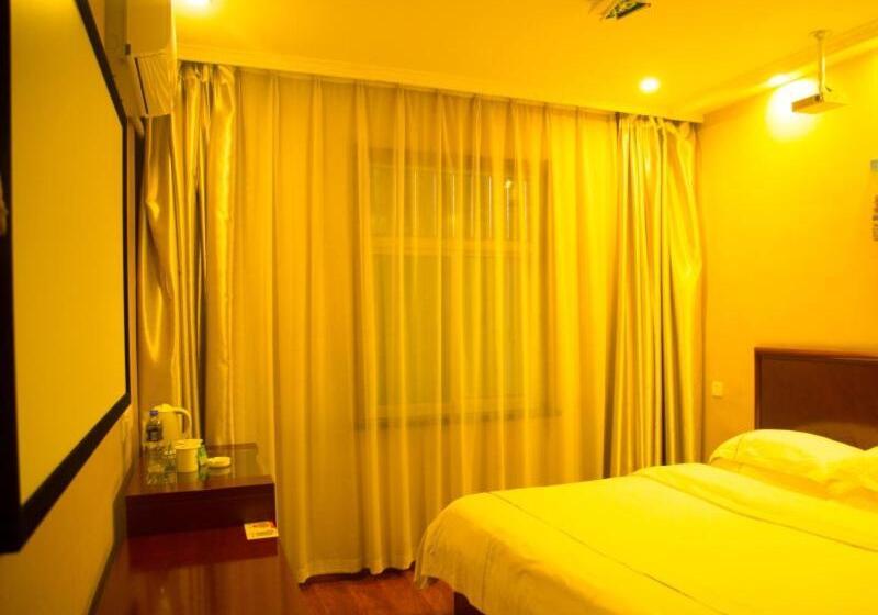 Отель Greentree Inn Shanxi Luliang Fengshan Road Central Park Express