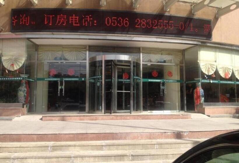 ホテル Greentree Inn Shandong Weifang Gaomi Liqun Road Minghao Business