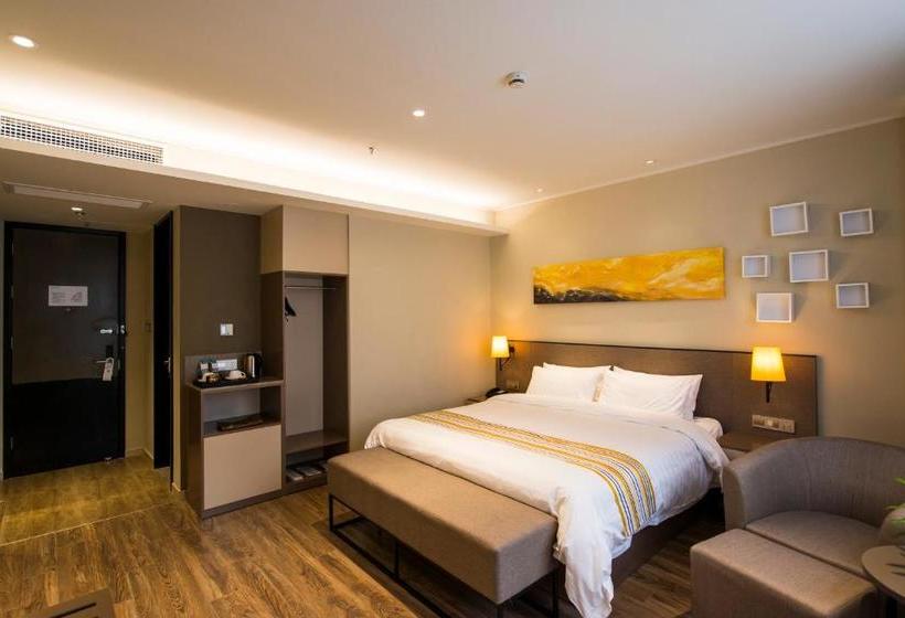Отель Home Inn Plus Suzhou Wujiang Fenhu Luxin Avenue