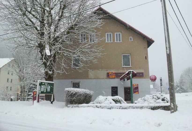 פנסיון Guest House Pod Lesem Merklín