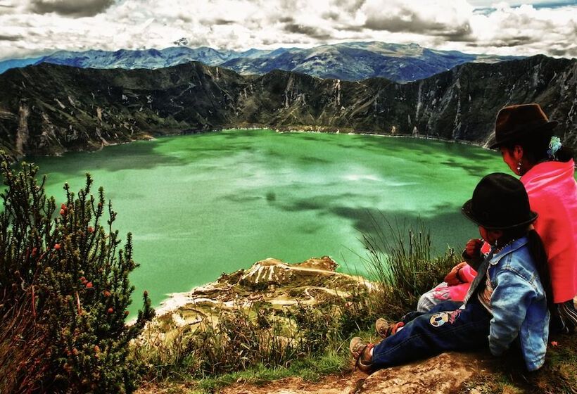 بنسيون Mirador Oro Verde Quilotoa