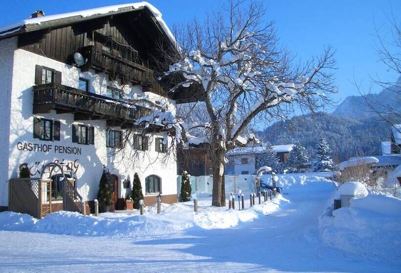 ベッドアンドブレックファースト Alpenmotel Säuling