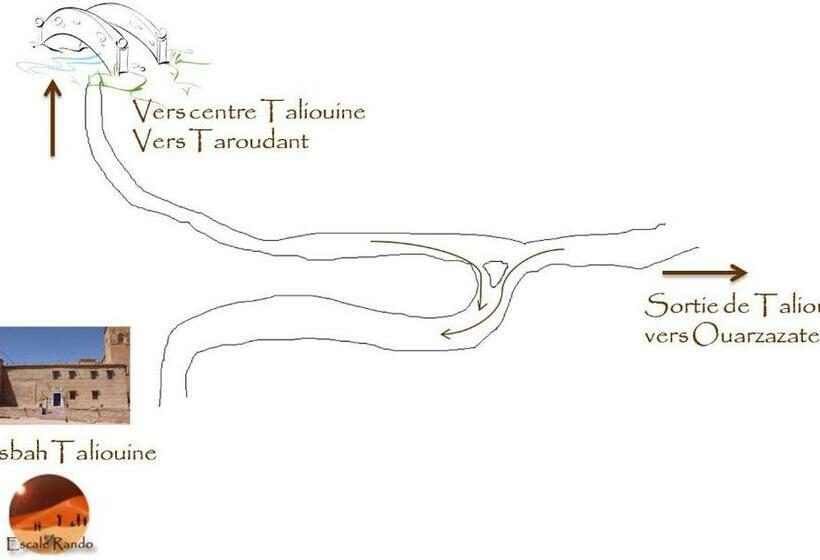 פנסיון Escale Rando Taliouine