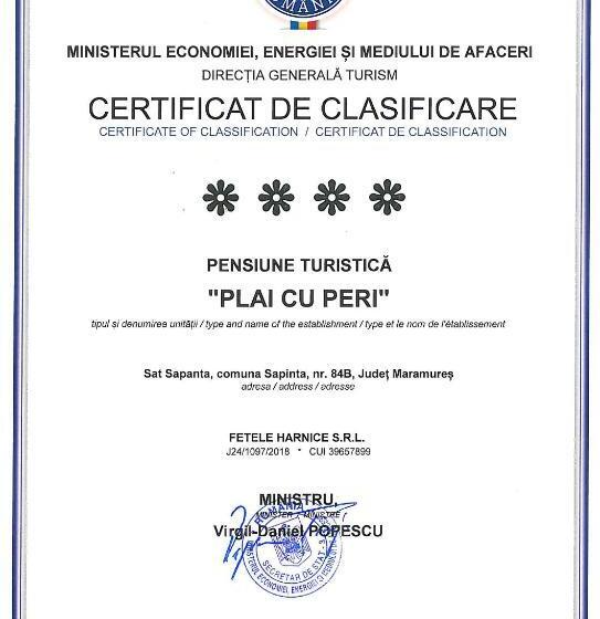 פנסיון Plai Cu Peri