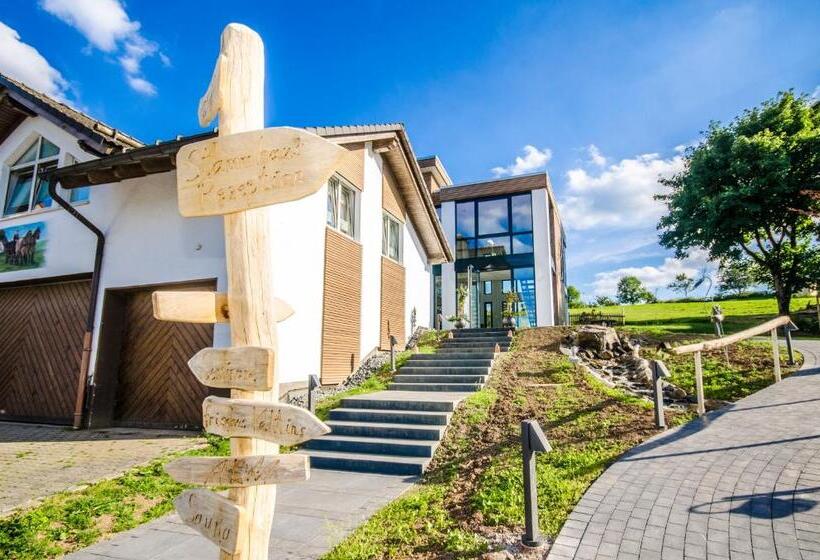 펜션 Steinbergs Wildewiese Natur