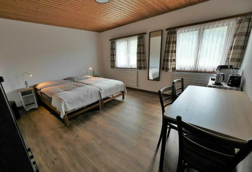 فندق صغير Bonne Auberge Les Bugnenets