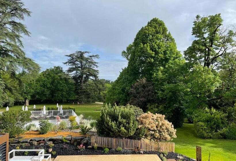 فندق Hôtel & Restaurant   Le Manoir Des Cèdres   Piscine Chauffée Et Climatisation