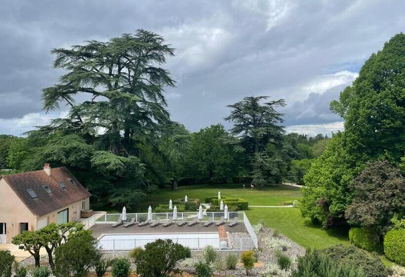 酒店 Hôtel & Restaurant   Le Manoir Des Cèdres   Piscine Chauffée Et Climatisation