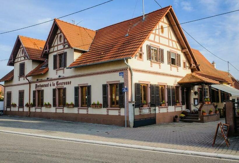 ホテル Hôtel Restaurant La Couronne