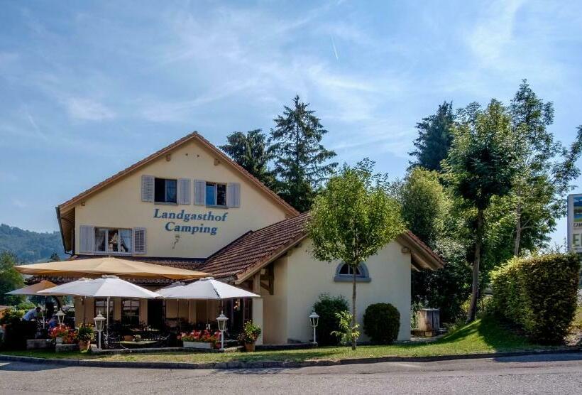 بنسيون Landgasthof Camping