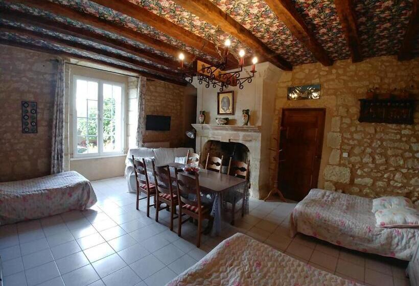 مبيت وإفطار Chambres D Hotes Manoir Le Cristal Futuroscope à Petit Prix