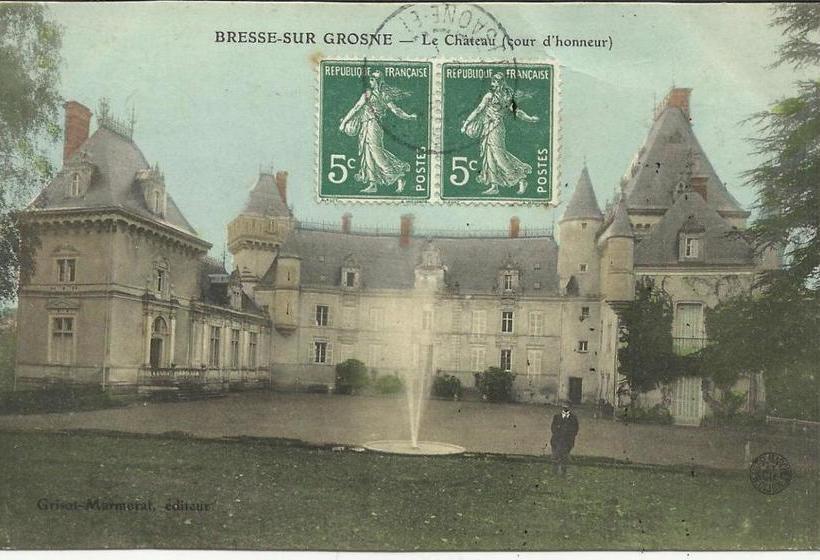 צימר Chateau De Bresse Sur Grosne