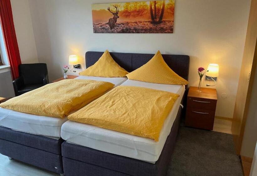 호스텔 Gasthaus Metzgerei Pension Maßem