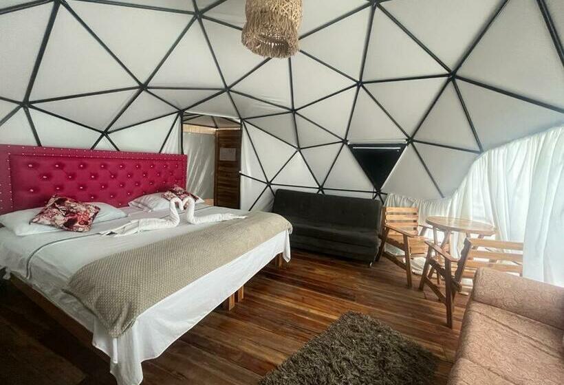 호스텔 La Cabaña Glamping Geronimo