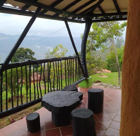 호텔 Cabañas Cañon Del Chicamocha