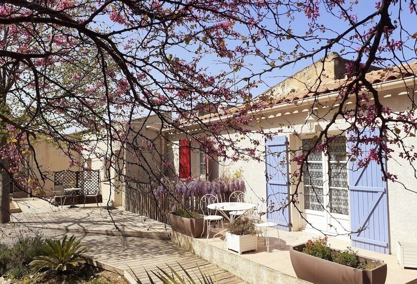 酒店 Logis Hôtel Restaurant Le Clos Des Capitelles