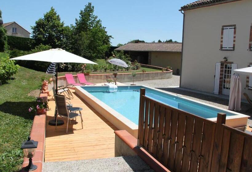 膳宿费 Le Pigeonnier De Lacalm Gîte